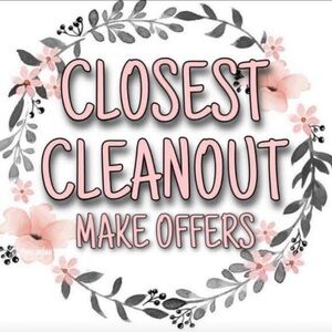 CLOSET CLEAN OUT!! MAKE ME AN OFFER, BUNDLE AND SAVE!